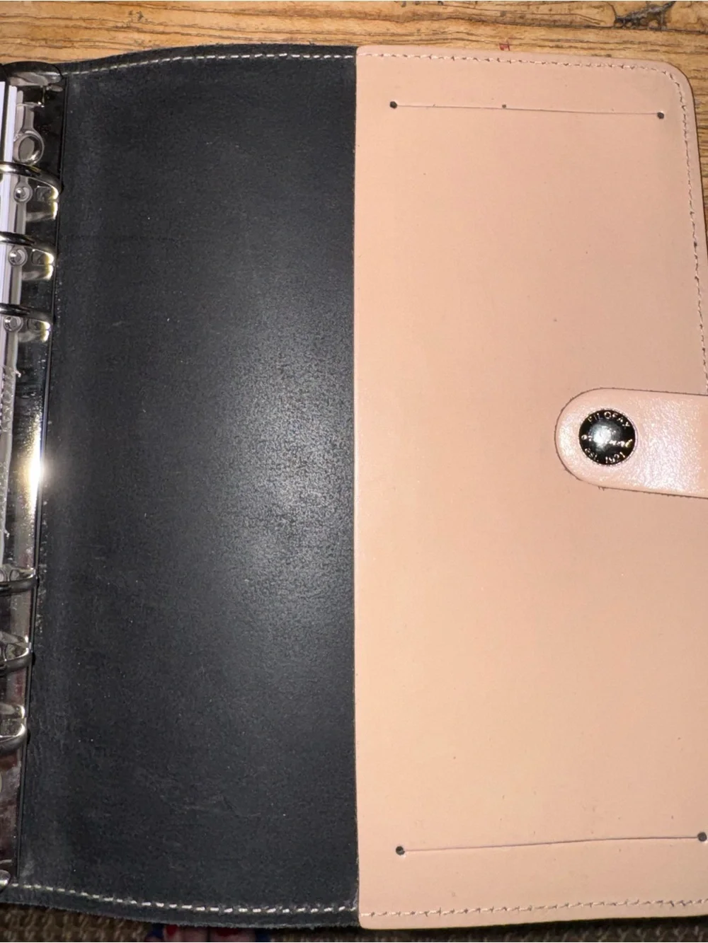 Filofax Nude Patent A5 Leather Organizer